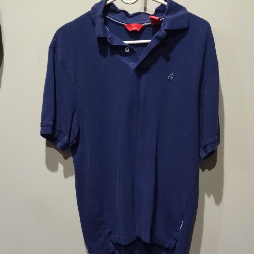 Izod Men's Navy Polo Shirt Size m